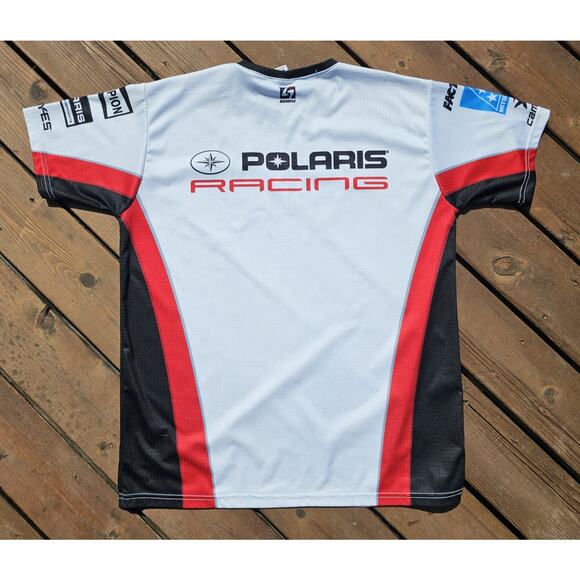 Walker Evans Polaris Racing Shirt Jersey Crewneck G2Gemini Mens XL Stud Boy USA - Picture 6 of 6